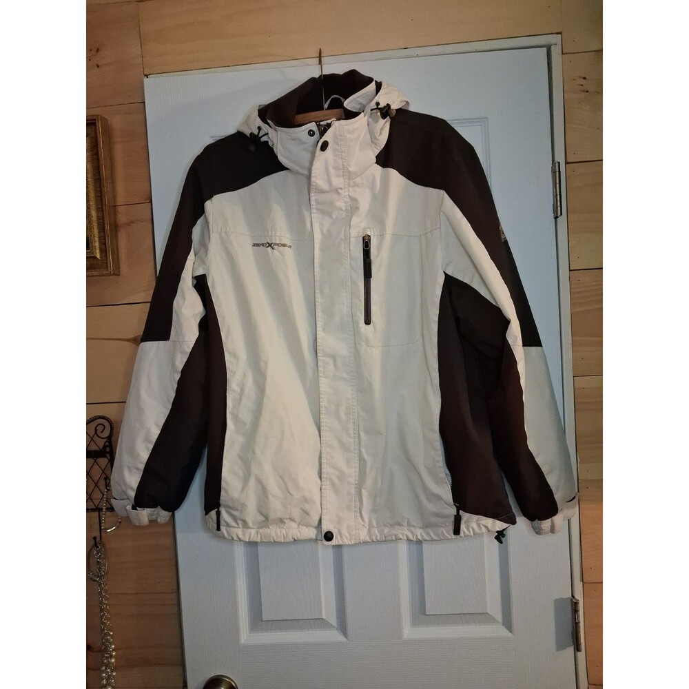 Men's ZeroXposur Ski Performance Winter Sports Jacket, White Size XL